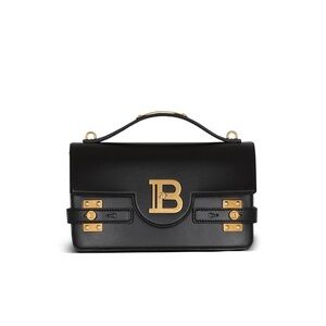 BALMAIN Smooth leather B-Buzz 24 bag